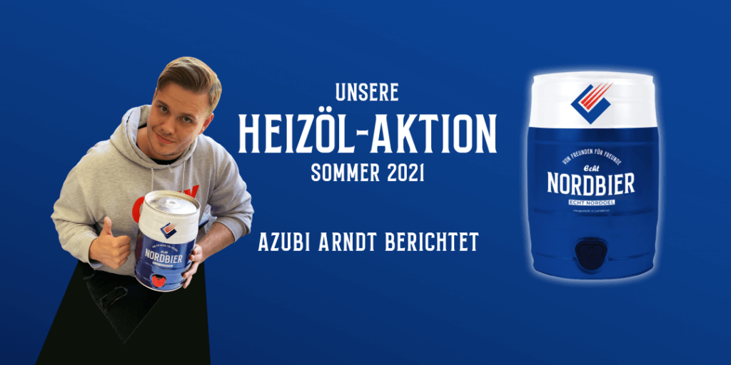 Daumen hoch und Bierfass